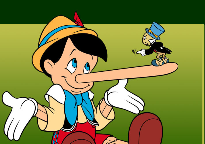 Pinocho y su consciencia: Pepito Grillo.